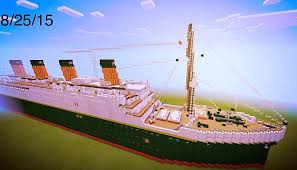 In order to build a house in minecraft, you need to have a tool of labor to begin with. R M S Titanic In Minecraft Pe Minecraft Amino