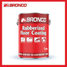 bronco rubberized floor coating 1l