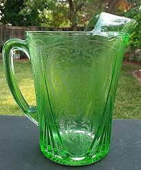 Green Depression Glass Patterns