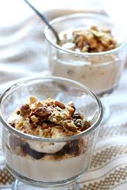 greek yogurt parfait with kahlua the