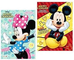 If your kid already loves coloring and loves mickey mouse too, we have just the right collection of mickey mouse printable coloring pages for you. Disney Mickey And Minnie Mouse Coloring Book Set With Tear And Share Pages Mickey And Minnie Mouse Coloring Book Set With Tear And Share Pages Buy Mickey Mouse Toys In