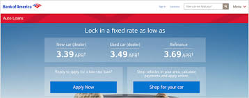 bank of america auto loans review lendedu
