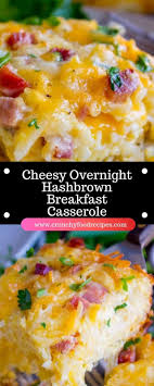 Overnight hash brown casserole recipe is a bacon, egg, hash brown breakfast casserole that you can prep ahead! Cheesy Overnight Hashbrown Breakfast Casserole Hashbrown Breakfast Casserole Breakfast Casserole Overnight Hashbrown Breakfast Casserole