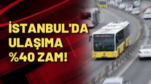 İstanbul'da ulaşıma %40 zam! - YouTube