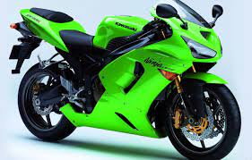 Wallpaper Moto, green, Kawasaki images ...