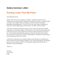 30 effective salary increase letters