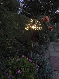 Flower Garden Light Copper And Solar