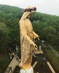 Blessed Virgin Mary Statue In Maryland