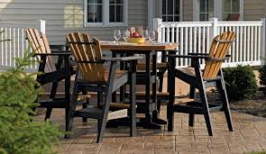 outdoor bar height dining sets