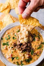 ground beef queso dip with velveeta