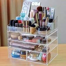 jual tempat makeup akrilik 4 drawer dan
