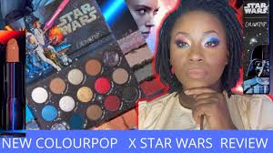 new colourpop x star wars review you