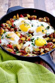 corned beef hash and eggs a pinch