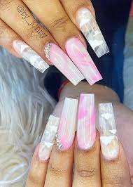 marble nail art designs to try this