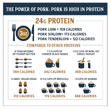 pork nutrition facts including protein