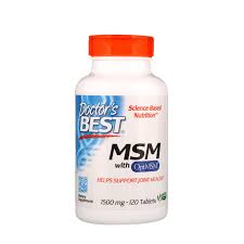 doctor s best msm with optimsm 1 500 mg 120 tablets