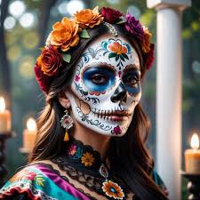 dead catrina mexican celebration