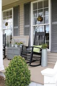 summer front porch decorating front