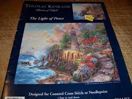 Thomas Kinkade The Light Of Peace Designed For Counted