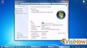 To find out what cpu you have, simply do the following: Check Your Computer Specifications On Windows 7 Visihow