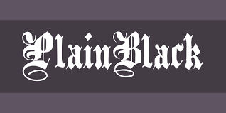 Shop over 1,000 top plain black dress with sleeves and earn cash back all in one place. Font Squirrel Plainblack Font Free By Paul Lloyd