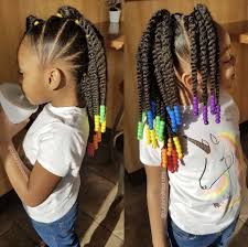 Local musician sho madjozi continues to be a trendsetter with dramatic hairstyles. Rainbow Braids For Kids Novocom Top