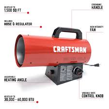 craftsman craftsman forced air propane