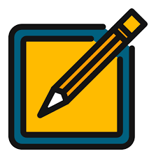 Notes, notebook, write, pencil, writing Free Icon of Colored business  Management