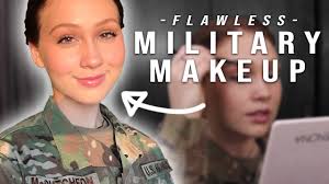 updated military makeup routine co