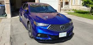2018 2020 acura tlx a spec front