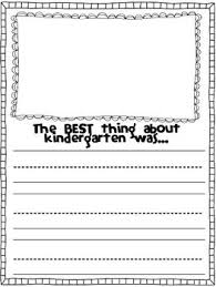 The Best Thing About End Of Year Writing Templates For K 4