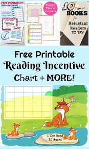 free printable summer reading incentive