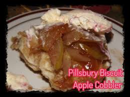 apple cobbler with pillsbury biscuits