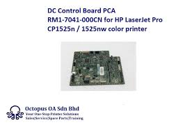 Download the latest and official version of drivers for hp laserjet pro cp1525n color printer. Dc Control Board Pca Rm1 7041 000cn For Hp Laserjet Pro Cp1525n 1525nw Color Printer Shopee Malaysia