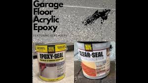 seal krete diy garage floor acrylic