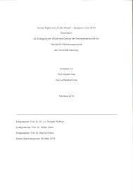 human rights and the ldquo public morals rdquo exception in the wto doctoral human rights and the ldquopublic moralsrdquo exception in the wto doctoral dissertation