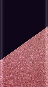 pink and black glitter phone