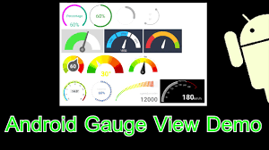 Android Gauge View Demo