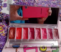 review wardah perfect red lip palette