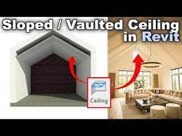 vaulted ceiling in revit tutorial
