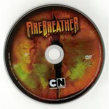 firebreather dvd disc cartoon network