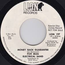 Five Man Electrical Band – Money Back Guarantee (1972, Vinyl) - Discogs