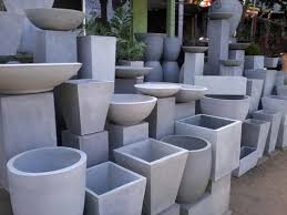 Round Garden Cement Pots Size 2feet
