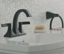 kohler maxton bathroom faucet black
