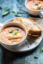 Dutch Oven Roasted Tomato Soup gambar png