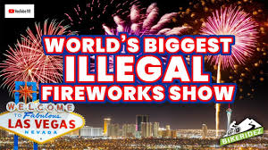 world s largest illegal fireworks show