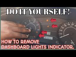 electrical and dashboard lights