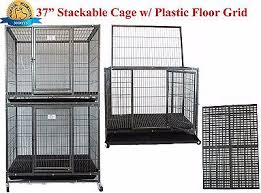 homey pet metal heavy duty dog cat cage