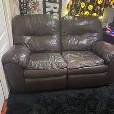 leather couch 2 seater w