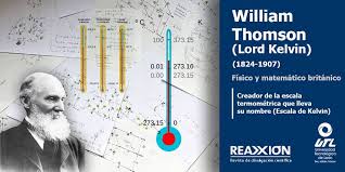 Reaxión. Ciencia y tecnología universitaria - Recordamos a William Thomson (Lord  Kelvin), Físico y matemático británico. Aunque fueron numerosas sus  contribuciones a la física (y en particular a la termodinámica), es  especialmente